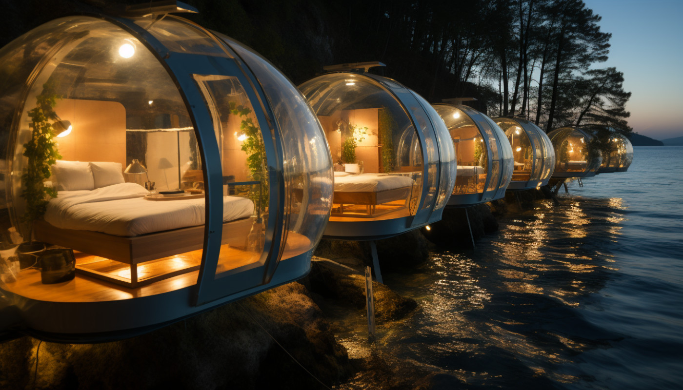 Refugios submarinos para una noche mágica